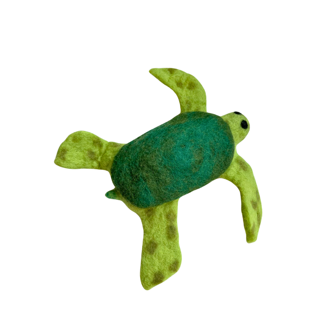 Felt Tortoise Dog Toy - Image 2