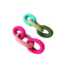 Felt Chain Link Cat Toy