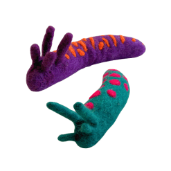 Felt Catnip Slugs
