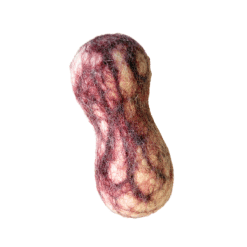 Felt Salami Bone Pet Toy