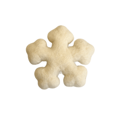 Felt Snowflake Catnip Toy