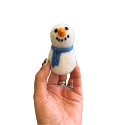 Snowman Catnip Cat Toy