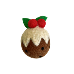 Felt Pudding Cat Toy